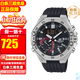 卡西歐（CASIO）手表全新藍牙農家橡樹(shù)八角形金屬時(shí)尚休閑男表 紅圈樹(shù)脂ECB-10P-1A