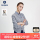 Navigare意大利小帆船女針織衫全羊毛開(kāi)衫毛衣外套2334092021灰M
