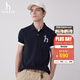 哈吉斯（HAZZYS）男裝【倫敦時(shí)裝周同款】夏款內搭短袖T恤男POLO衫ASTZE0BBE18 深藏青色DN 3XL （190/108A 54）