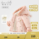 戴維貝拉（DAVE＆BELLA）女童棉服保暖連帽上衣加厚兒童外套冬裝新款小童服裝洋氣寶寶棉衣 粉色【現貨】 100 cm（建議身高90-100cm）
