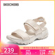 斯凱奇（Skechers）涼鞋女士秋季厚底休閑運動(dòng)女鞋百搭舒適外穿軟底沙灘鞋119853