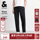 杰克·瓊斯（JACK&JONES）25年男裝秋季休閑褲男百搭松緊腰商務(wù)長(cháng)褲萊賽爾親膚品牌褲子男士 E40黑色 31 175
