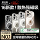 圖拉斯支點殼D1S【新款散熱磁吸丨久用不發(fā)黃】 適用蘋果16promax手機殼iphone16promax透明超薄支架防摔