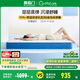 城市愛(ài)情喜臨門(mén)乳膠床墊雙人抗菌席夢(mèng)思獨袋輕音彈簧床墊CM003 1.5x2米