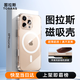 圖拉斯【相機按鍵全包丨散熱磁吸】 適用iphone16promax手機殼蘋(píng)果16pro透明鏡頭全包超薄防摔高級感男女 iPhone 16 Pro Max 【冰環(huán)磁吸】相機按鍵全包+久用不黃+超強防爆
