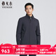 雅戈爾（YOUNGOR）茄克男士秋冬中青年YJJK435468FLA 藏青YJJK435468FLA L 175/96A
