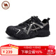 駱駝 戶(hù)外徒步登山鞋丑萌鞋男休閑運動(dòng)鞋P14A245634黑色40