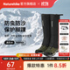 Naturehike挪客雪豹戶(hù)外全地形徒步雪套沙漠護腳套防水防雪登山男女防沙鞋套 黑色/M【鞋碼40-43】