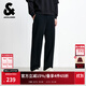 杰克·瓊斯（JACK&JONES）男裝秋季時(shí)尚潮通勤簡(jiǎn)約百搭舒適純色純棉運動(dòng)衛褲直筒休閑褲男 E43純黑色-直筒加絨款 預售11月20日左右發(fā)貨 31 175