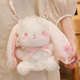 伊美娃娃兔子玩偶包包洛麗塔背包斜挎包毛絨送女生女孩生日禮物情人節禮物