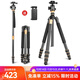 輕裝時(shí)代Q999LA相機三腳架單反微單攝影攝像戶(hù)外旅行輕便攜碳纖維穩定支架手機直播拍照視頻三角架阻尼云臺 Q999C 碳纖維【球型云臺】