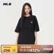 MLB短袖男女情侶純色簡(jiǎn)約休閑圓領(lǐng)T恤時(shí)尚新款3ATSB0253-50BKS-L