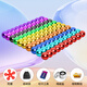禮物磁力巴克八顆球1000顆便宜魔力磁力球男孩吸鐵石球玩具解 十色款 100顆+套禮品 陀螺