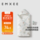 嫚熙（EMXEE）嬰兒抱被初生寶寶包被四季純棉包巾可外出 夢(mèng)幻獨角獸90×90cm