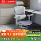Ergonor保友金豪b雄鷹 人體工學(xué)椅護腰辦公椅電競電腦椅 銀白(云感座墊)