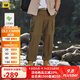 CAT卡特休閑褲工裝褲子男25春新品三防面料多穿褲CO1WPW19151C93/09 墨綠色 2XL