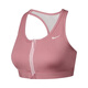 耐克女子內衣DF SWOOSH PDED FZ BRA運動(dòng)服FN2732-699元素粉XL