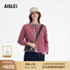AIGLE【25年秋季新品】艾高全拉鏈厚實(shí)防風(fēng)抓絨衣女運動(dòng)休閑外套 蔓越莓色 BK105 38 165/88A