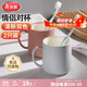 美麗雅漱口杯【2只】家用情侶刷牙杯子家庭宿舍加厚成人兒童牙缸