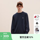 Champion冠軍衛衣男季新款刺繡小Clogo圓領(lǐng)上衣女潮牌復古 藏青色1 XL 