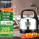 格來(lái)德（Grelide）燒水壺家用電熱水壺加厚304不銹鋼6L大容量音樂(lè )提醒熱電水壺燒水器自動(dòng)斷電160M