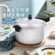 雙喜高壓鍋燃氣電磁爐通用鋁家用直型壓力鍋防爆24CM/7.0L