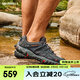 邁樂(lè)（Merrell）戶外鞋男女款戶外徒步溯溪鞋ALLOUTBLAZE輕便透氣耐磨防滑休閑鞋 J65105 黑紅（男） 43