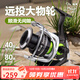 狼王紡車(chē)輪大型漁輪遠投輪魚(yú)線(xiàn)輪全金屬線(xiàn)杯拋竿輪海桿輪阿凡崎 8000型