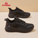 足力健老人鞋女新款休閑散步鞋軟底舒適輕便鞋子中老年鞋9179 黑色 37
