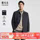 雅戈爾（YOUNGOR）男裝大衣單排扣外套修身版商務(wù)大衣羊毛羊絨混紡面料羽絨內膽大衣 深灰 XL 180/100A