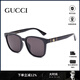 古馳（GUCCI）墨鏡男時(shí)尚簡(jiǎn)約百搭板材方框大臉潮太陽(yáng)眼鏡女節日禮物GG0637SK GG0637SK-001（百搭配式）
