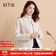 愛(ài)特愛(ài)（EITIE）簡(jiǎn)約經(jīng)典小香風(fēng)兔毛短款呢子外套秋冬新款羊毛開(kāi)衫女D2403419 珍珠白11 M 160