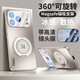 萊圳發(fā)適用蘋果17promax手機殼新款支架iPhone17pro自帶鏡頭膜air情侶殼 鈦灰色【磁吸360°支架】炫金散熱_自帶鏡頭膜 iPhone 17 Pro Max