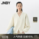 JNBY【商場(chǎng)同款】25春新品毛針織衫寬松開(kāi)襟V領(lǐng)5P2311270 104/米色 S