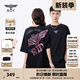 BOY LONDON【黑粉風(fēng)暴】短袖男女同款翅膀夏季黑色潮牌T恤N01911 黑印粉N01911 經(jīng)典升級 M