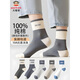 大嘴猴（paul frank）襪子男夏季【100%純棉+10A抗菌】防臭運動(dòng)吸汗耐磨休閑男襪5雙