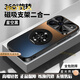 BOTLA【超強防摔】適用iphone17promax手機殼新款蘋(píng)果17air磨砂玻璃磁吸支架鏡頭全包高級感保護套男女 360°旋轉支架【鈦黑色】膚感磨砂 iPhone17Promax