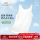 英氏【5A抑菌0感小背心】防凸點(diǎn)一階段9-12歲少女文胸加長(cháng)背心白色80A