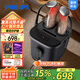 飛利浦（PHILIPS）泡腳桶足浴盆電動(dòng)按摩足浴桶智能恒溫殺菌加熱深桶過(guò)膝足療泡腳桶男女友父母中秋節生日禮物3215F