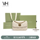 VANESSA HOGAN VH女包茵然軟包系列復古太陽(yáng)神斜挎包菱格鏈條腋下包小眾單肩包
