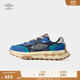 茵寶（Umbro）官方運(yùn)動(dòng)飛船鞋百搭復(fù)古潮流休閑鞋秋季男鞋輕便厚底女鞋運(yùn)動(dòng)鞋 空間藍(lán)/玻璃黃（男款） 42