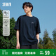 森馬（Semir）[涼感抗菌吸濕速干]遮熱短袖T恤男t25春夏新款印花109925100102