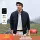 哈吉斯（HAZZYS）男裝 秋冬款行政風(fēng)男外套哈靈頓戶(hù)外休閑夾克男ASVZU0BCU12 藏青色NV XL (180/100A 50)