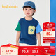 巴拉巴拉童裝寶寶短袖t恤男童上衣女童衣服2025夏裝速干涼感208225117214