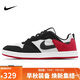 耐克NIKE男女經(jīng)典休閑鞋SB ALLEYOOP新年紅運動(dòng)鞋CJ0882-102白黑42