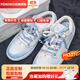 耐克（NIKE）定制球鞋Air jordan1國風(fēng)三太子龍年限定情侶款低幫板鞋 御龍青花-國風(fēng) 定制款不支持退換 41 假一賠三