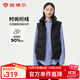 坦博爾羽絨服女立領(lǐng)短款時(shí)尚簡(jiǎn)約小個(gè)子羽絨馬甲TBF330132A 黑色 L (170)