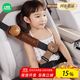 途喜LINE FRIENDS聯(lián)名汽車(chē)安全帶護肩套保護套柔軟女士車(chē)載保險帶裝飾 布朗【固定器+卡通護肩套】