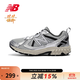 NEW BALANCENB410系列男女鞋休閑舒適運動(dòng)跑步鞋 MT410KR5 淺灰/銀色 鞋楦寬度2E 38 (腳長(cháng)23.5cm）