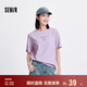 森馬大力水手聯(lián)名短袖T恤女圖案夏季寬松做舊復(fù)古風(fēng)101324100062